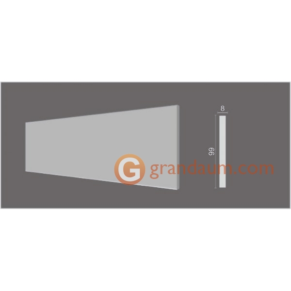 Молдинг с гладким профилем Decor dizayn DD12