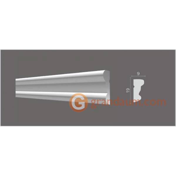 Молдинг с гладким профилем Decor dizayn DD25
