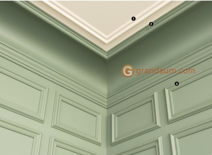 Карниз с гладким профилем Orac decor C344