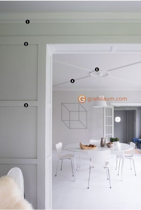 Напольный плинтус с гладким профилем Orac Decor DX157