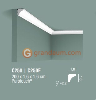 Карниз с гладким профилем Orac Decor C250