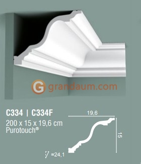 Карниз с гладким профилем Orac Decor C334
