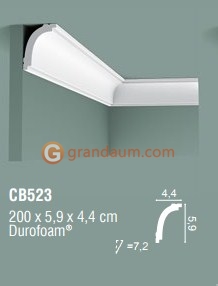 Карниз с гладким профилем Orac Decor CB523N