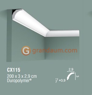 Карниз с гладким профилем Orac Decor CX115