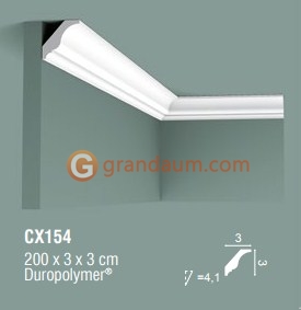 Карниз с гладким профилем Orac Decor CX154