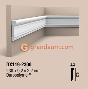 Молдинг с гладким профилем Orac Decor DX119