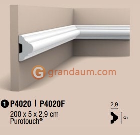 Молдинг гибкий Orac Decor P4020F