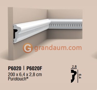 Молдинг гибкий Orac Decor P6020F