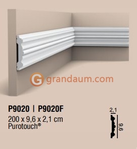 Молдинг с гладким профилем Orac Decor P9020