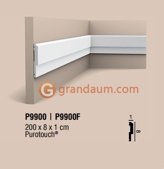 Молдинг с гладким профилем Orac Decor P9900