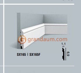 Напольный плинтус гибкий Orac Decor SX165F