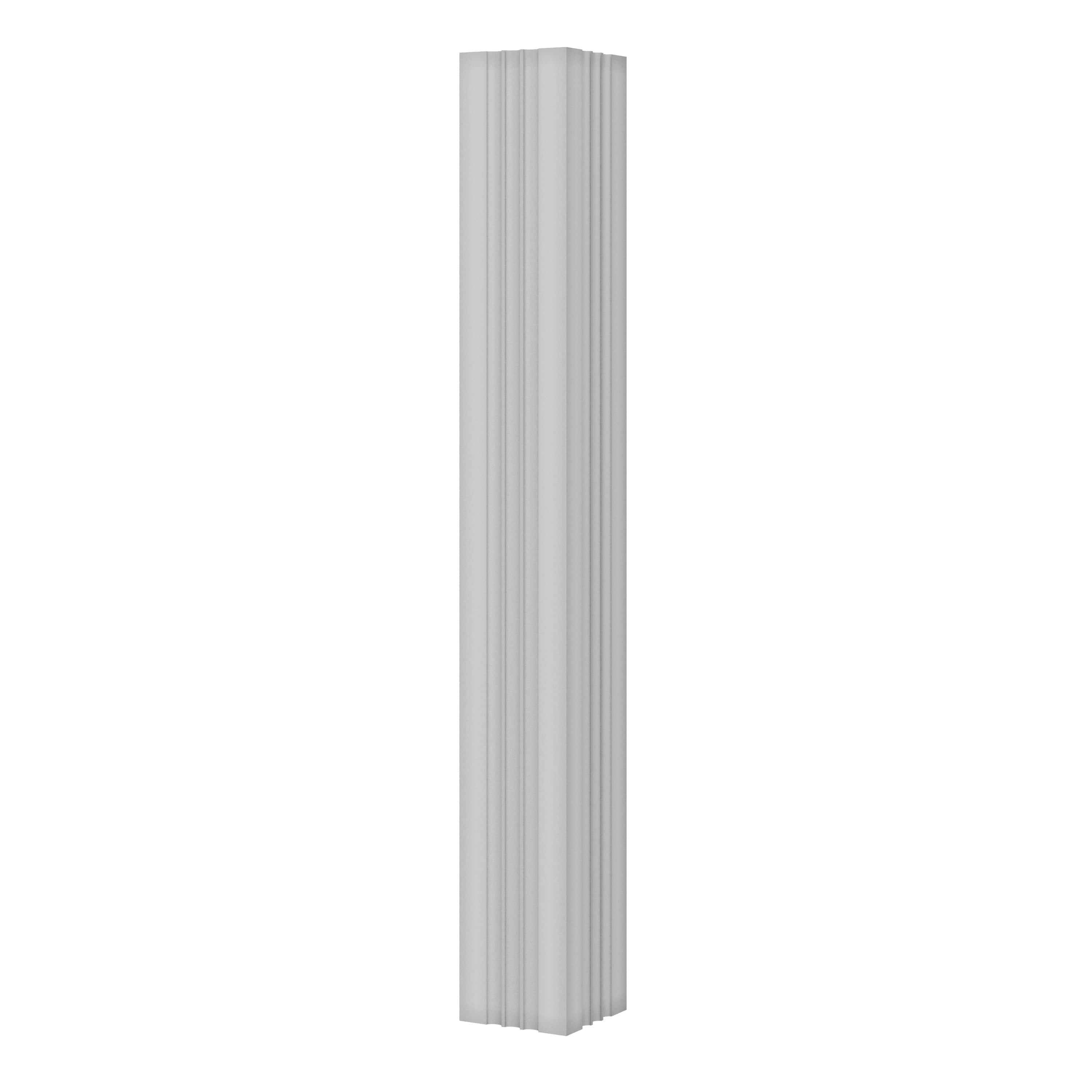 Prestige decor LC 110-21 тело с каннелюрами без покр Full (2,00м)