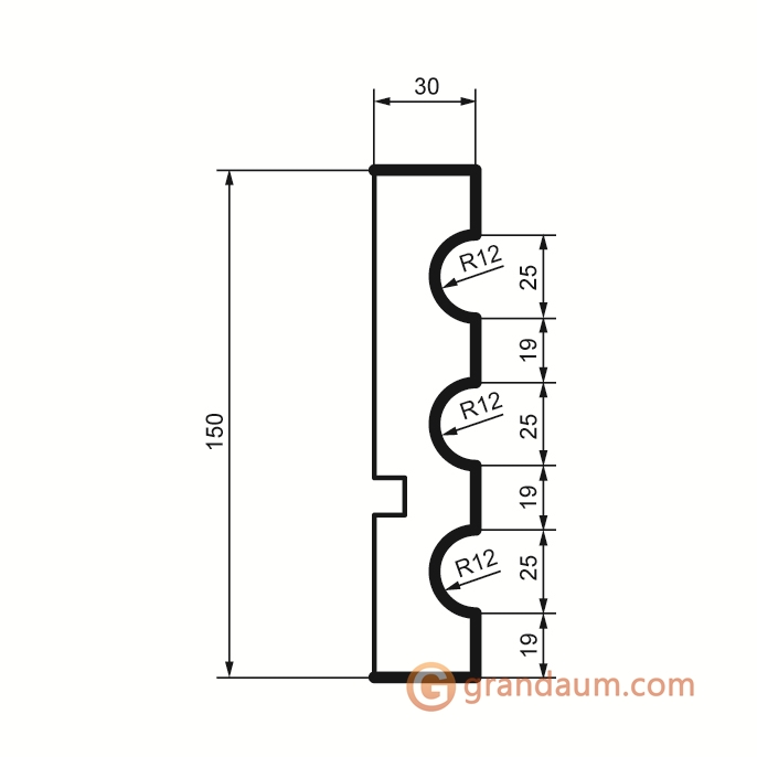 Prestige decor MC 124 без покрытия (2,00м)
