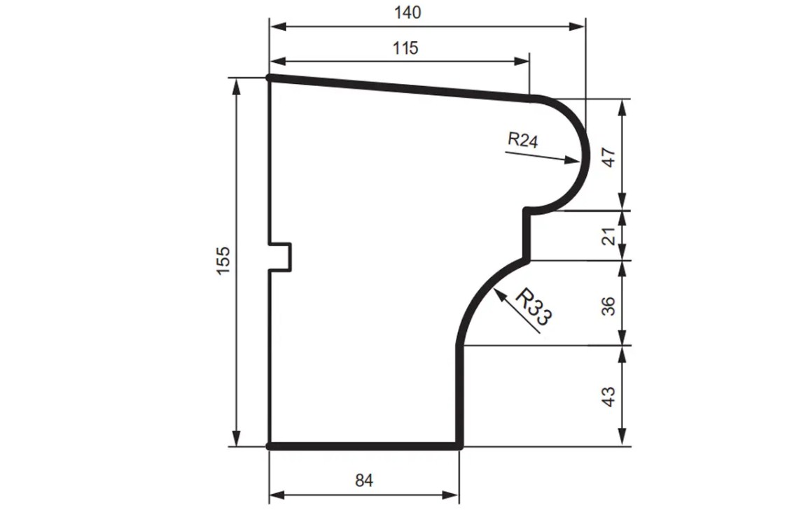 Prestige decor DC 107 без покрытия (2,00м)