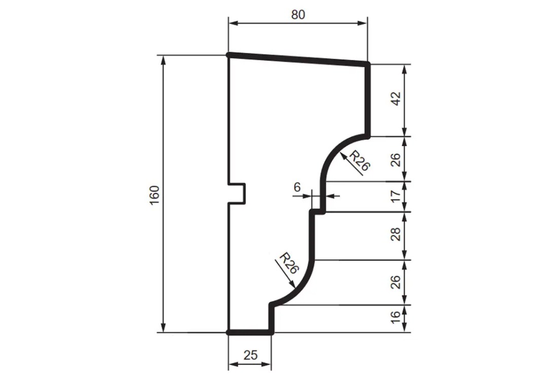 Prestige decor DC 108 без покрытия (2,00м)