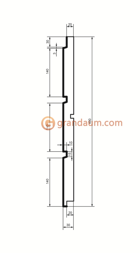 Накладки Prestige decor HC 101-30 панель (2,00м)