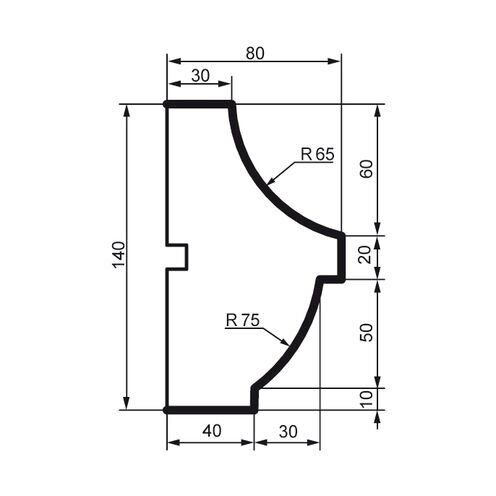 Prestige decor MC 160 без покрытия (2,00м)