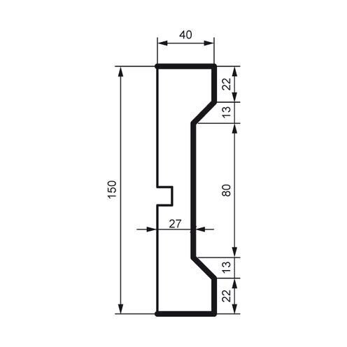 Prestige decor MC 161 без покрытия (2,00м)
