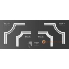 Угловые элементы и вставки Classic home 4-0251-2