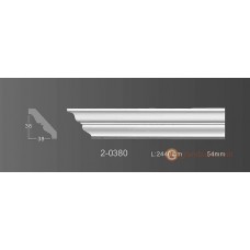 Карниз с гладким профилем Classic home 2-0380