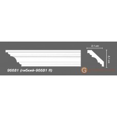 Карниз с гладким профилем Decomaster 96681
