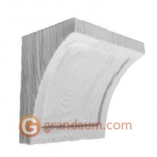 Консоль для балок Decowood Модерн ED 025 classic белая 19х13