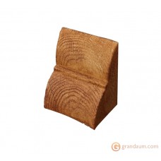 Декоративная балка, Консоль Decowood Рустик EQ 015 classic светлая 19х17