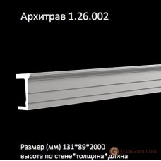 Европласт 1.26.002 (Архитрав)