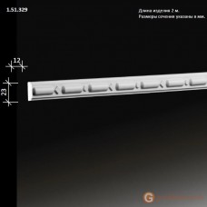Молдинг с орнаментом Европласт 1.51.329 (М-329)