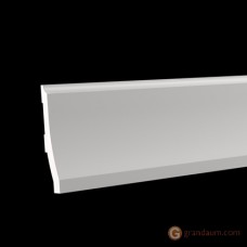Напольный плинтус с гладким профилем Европласт 1.53.104 (ПЛ-104)