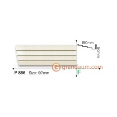 Карниз гибкий Gaudi decor P 886 (2,00м) Flexi