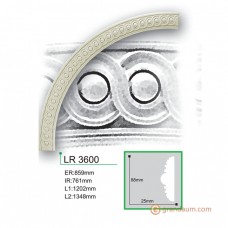 Молдинг радиусный Gaudi Decor LR 3600
