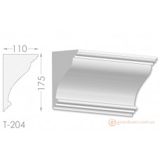 Карниз, молдинг из гипса т-204