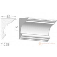 Карниз, молдинг из гипса т-228