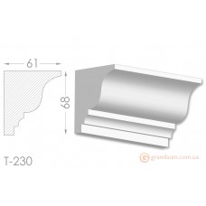 Карниз, молдинг из гипса т-230