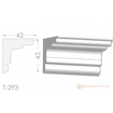 Карниз, молдинг из гипса т-293