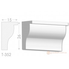 Карниз, молдинг из гипса т-352
