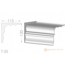Карниз, молдинг из гипса т-25