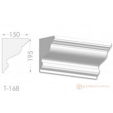Карниз, молдинг из гипса т-168