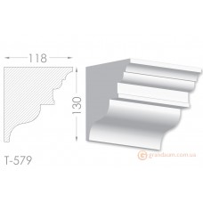 Карниз, молдинг из гипса т-579