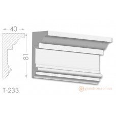 Карниз, молдинг из гипса т-233