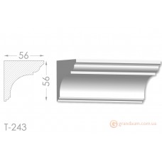 Карниз, молдинг из гипса т-243