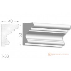 Карниз, молдинг из гипса т-33