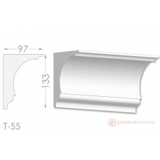 Карниз, молдинг из гипса т-55