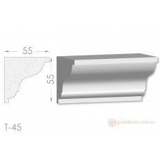 Карниз, молдинг из гипса т-45