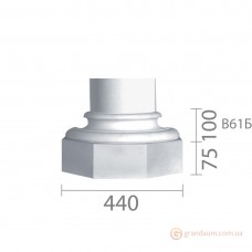 База для гипсовой колонны б-61 (1/2)