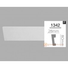 Напольный плинтус гибкий Home Decor 1342 (2,44м) Flexi