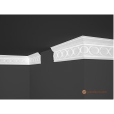 Потолочный плинтус с орнаментом, багет Marbet B31 28*81MM