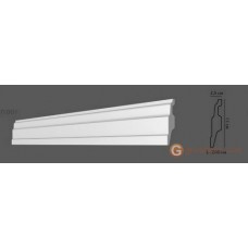 Напольный плинтус с гладким профилем Modus decor П 001
