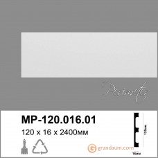 Лепнина Perimeter DP молдинг с гладким профилем MP-120.016.01 240см